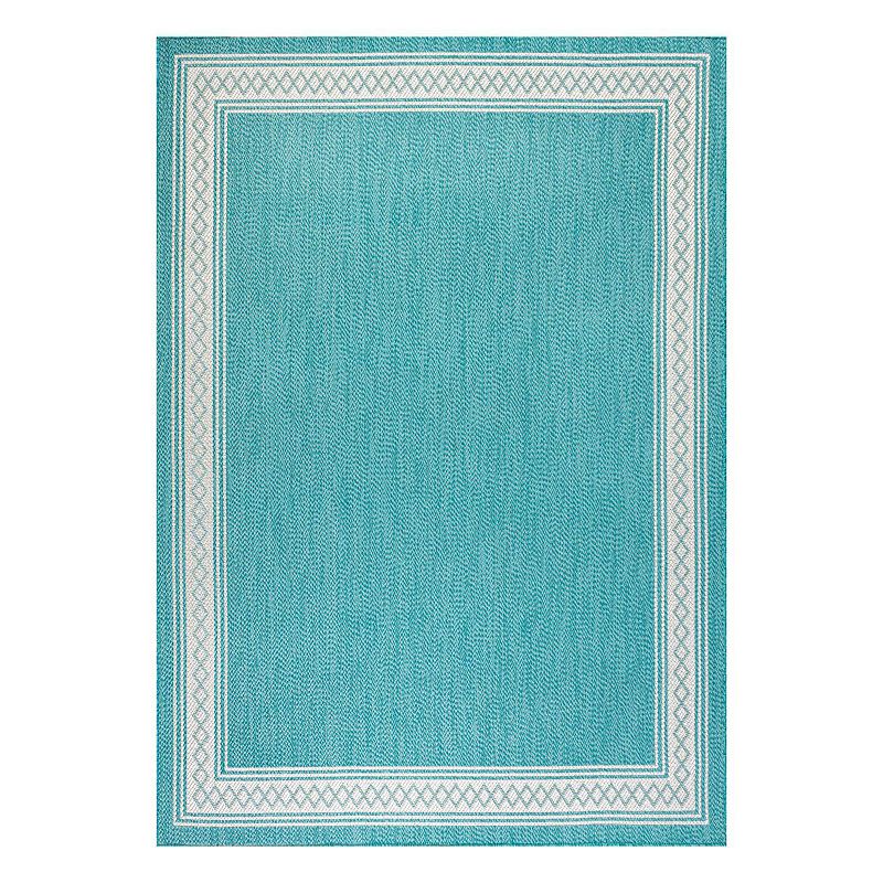 Lucia Indoor/Outdoor Rug, Blue, 8X10 Ft