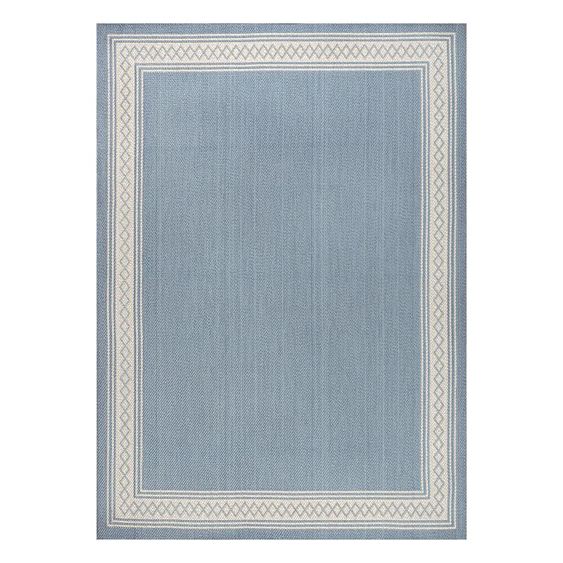 Lucia Indoor/Outdoor Rug, Blue, 8X10 Ft