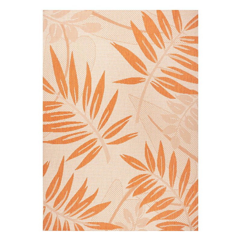 Havana Indoor/Outdoor Rug, Orange, 8X10 Ft