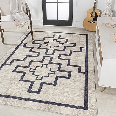 Ashkii Machine-Washable Rug