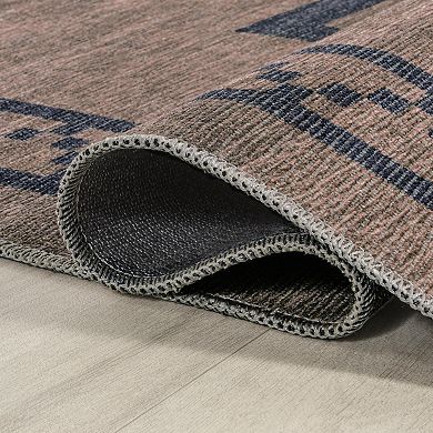 Korsa Machine-Washable Rug