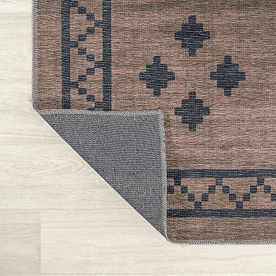 Korsa Machine-Washable Rug