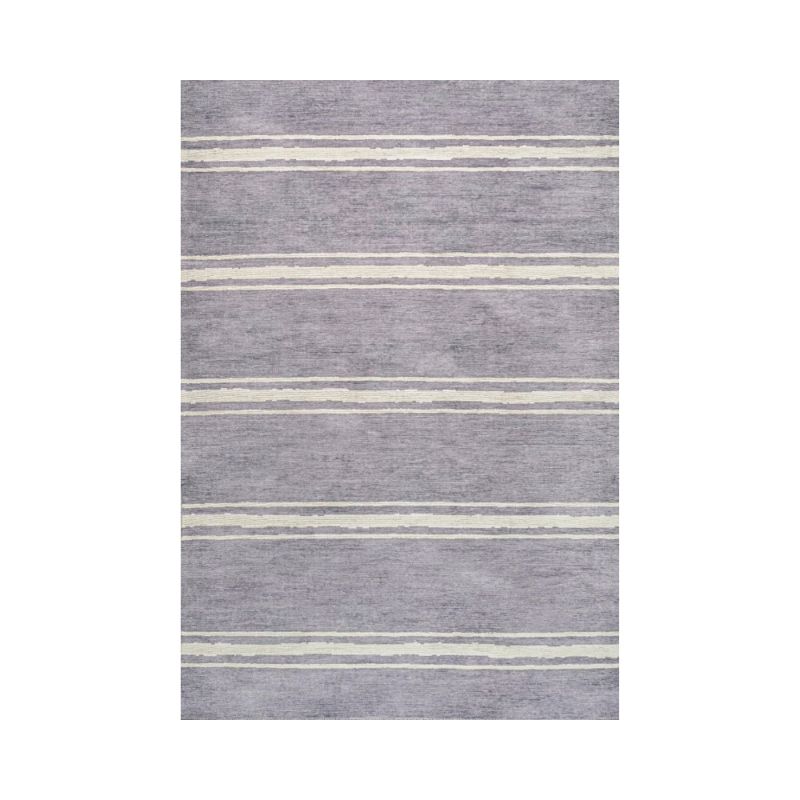 Bande Machine-Washable Rug, Purple, 9X12 Ft