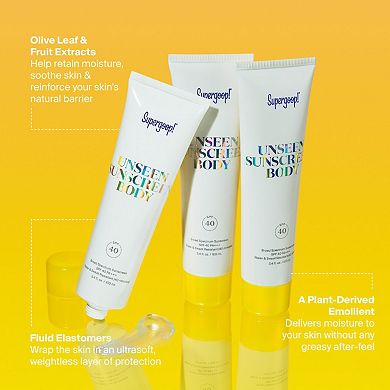 Unseen Body Sunscreen SPF 40