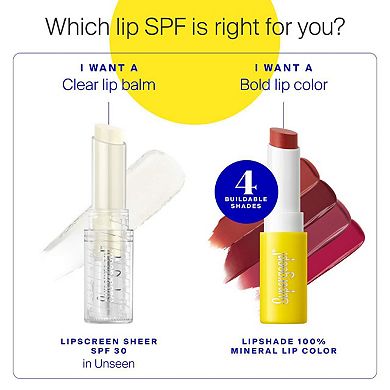 Unseen Lipscreen Sheer SPF 30 Lip Balm