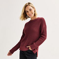 Kohls clearance red sweaters