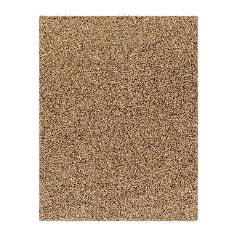 Decor 140 Diva Plush Area Rug, Brown, 5X7 Ft