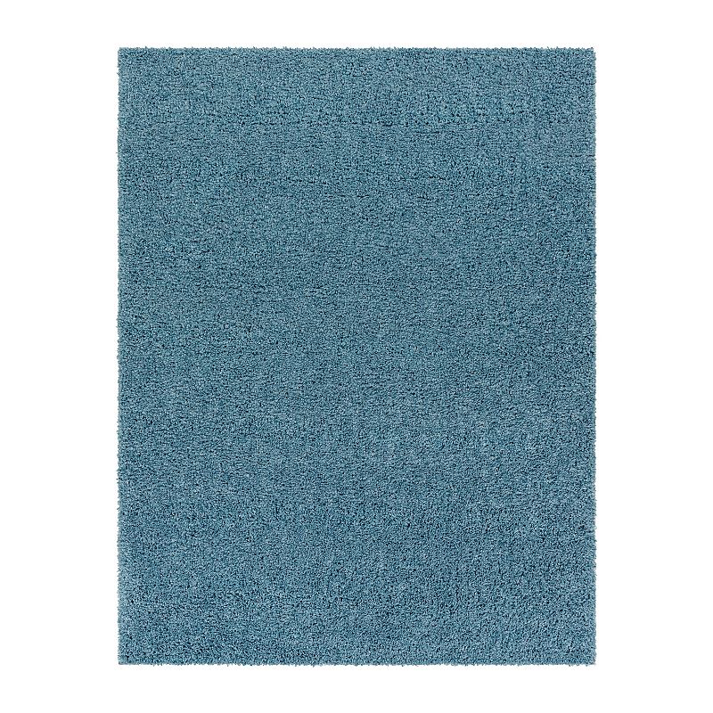 Decor 140 Diva Plush Area Rug, Blue, 5X7 Ft