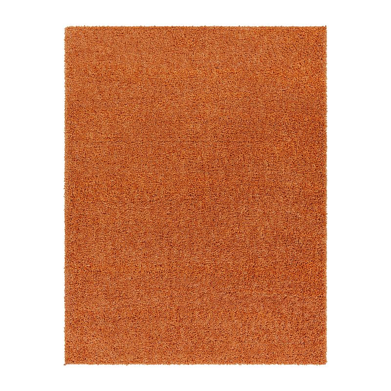 Decor 140 Diva Plush Area Rug, Orange, 8X10 Ft