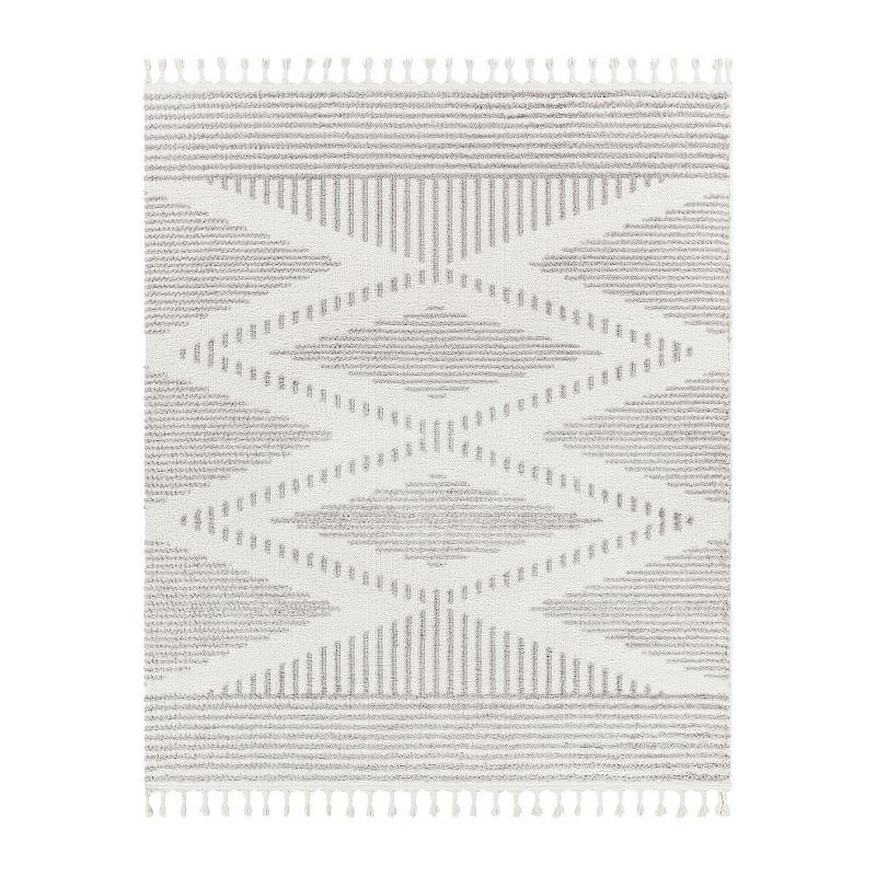 Decor 140 Antonello Global Area Rug, White, 5X7 Ft