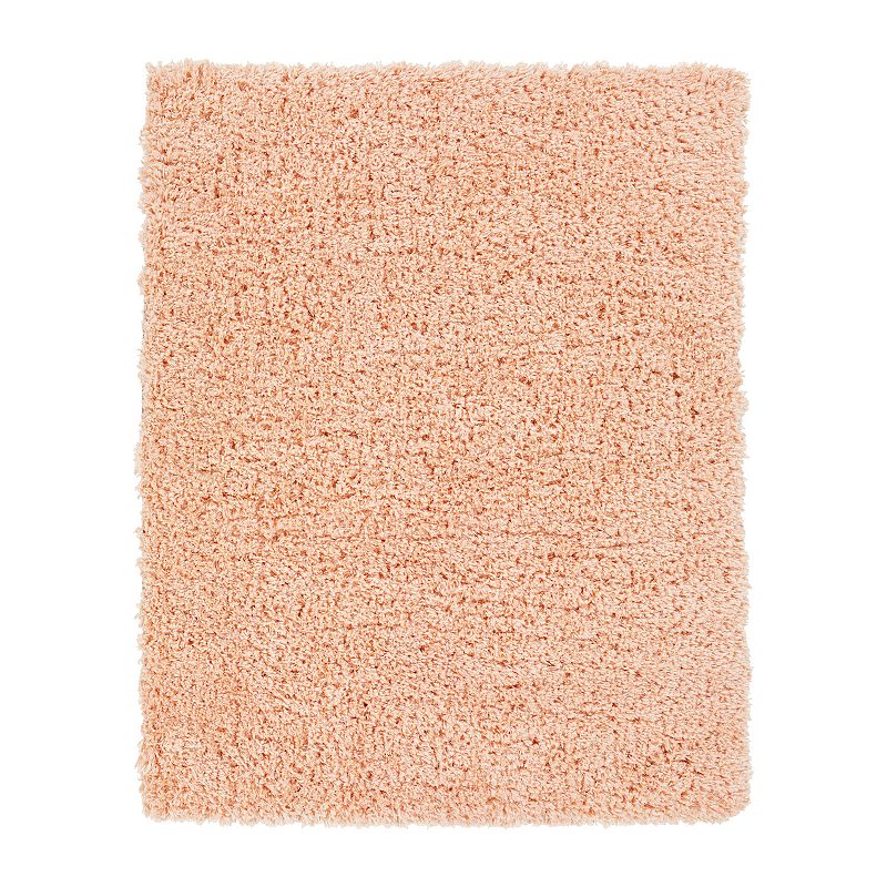 Decor 140 Apa Plush Area Rug, Orange, 8X10 Ft