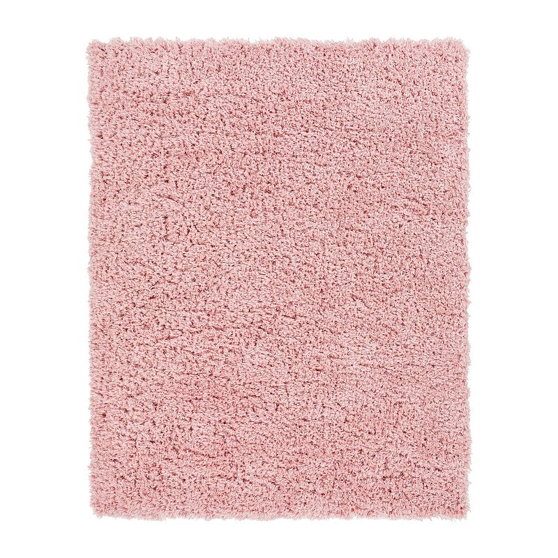 Decor 140 Apa Plush Area Rug, Pink, 8X10 Ft