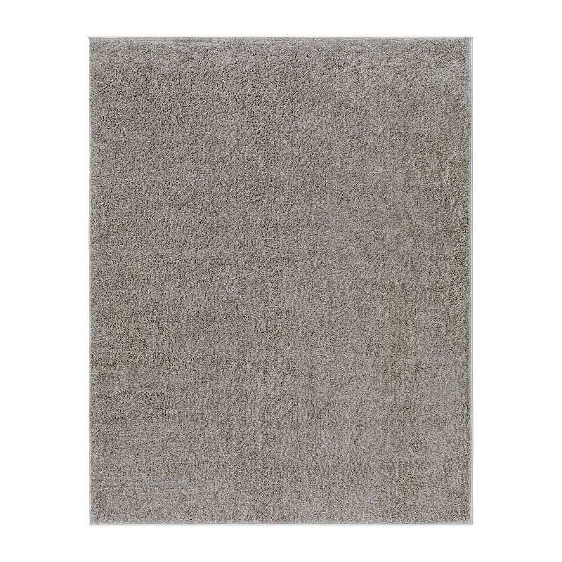 Decor 140 Adila Solid Area Rug, Grey, 5X7 Ft