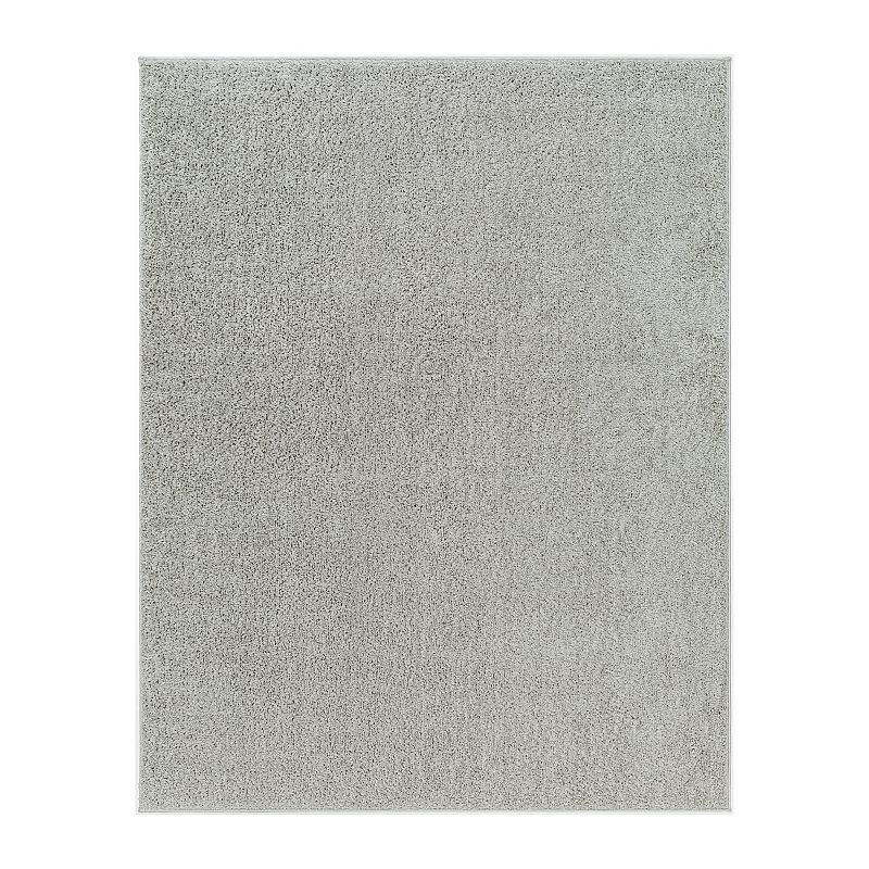 Decor 140 Adila Solid Area Rug, Grey, 5X7 Ft