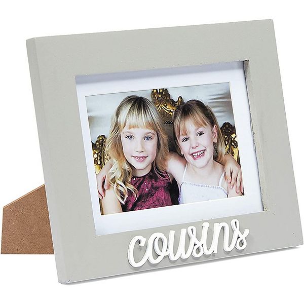 Cousins Picture Frame For 4x6 And 5x7 Inch Photos (grey, 9 X 0.5 X 7.1 In)