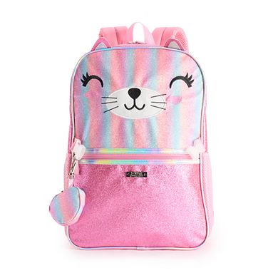 Fashion Shiny Kitty Backpack 2-Piece Set