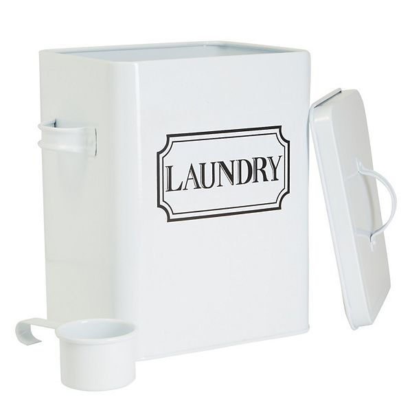 Laundry Detergent Storage Container for Powder with Scoop for Beads and