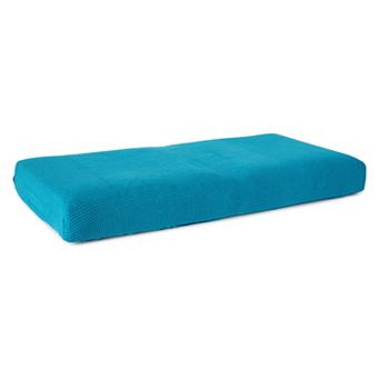 Large Stretch Couch Cushion, Replacement Slipcover, Fits 59-70 in Cushions, Teal