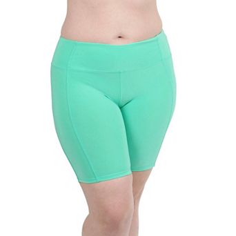 Plus Size Women's Boxer Brief With Hidden Pocket 8"