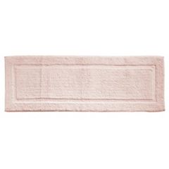 PiccoCasa Absorbent Soft Long Washable Non-Slip Memory Foam Bath Tub Mat  Floor Runner Rug Beige 16 x 47