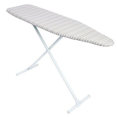 Ironing Board Cover And Pad, Heavy Duty, Grey Stripe Pattern (15 X 54 In)