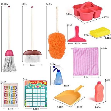 15 PCs Kids House Cleaning Set