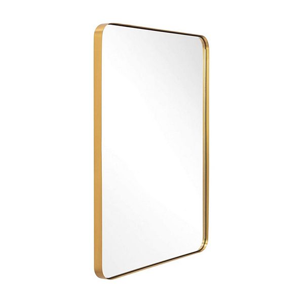 ANDY STAR Modern 22 x 30 Inch Rectangular Hanging Bathroom Mirror