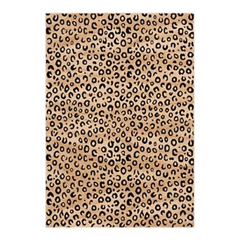 Well Woven Dulcet Leopard Print Area Rug