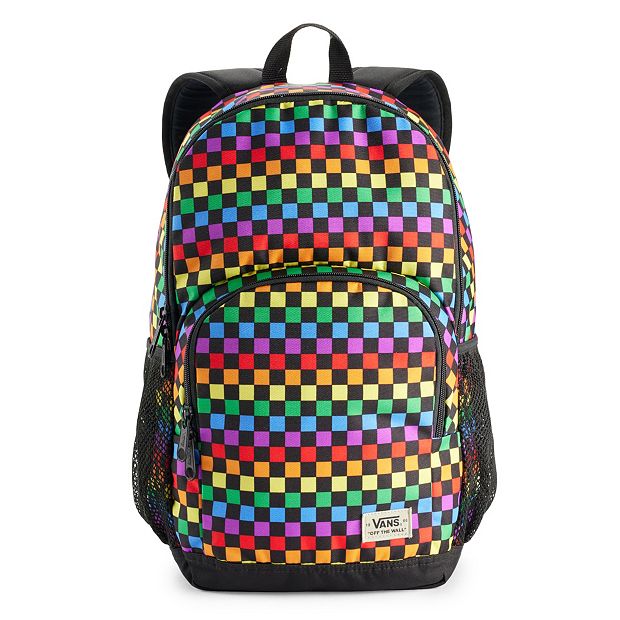 Vans rainbow online backpack