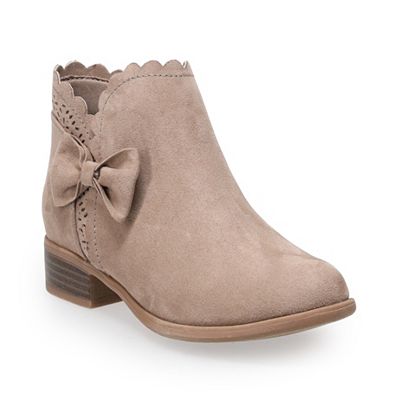 Kohls girls ankle boots shop