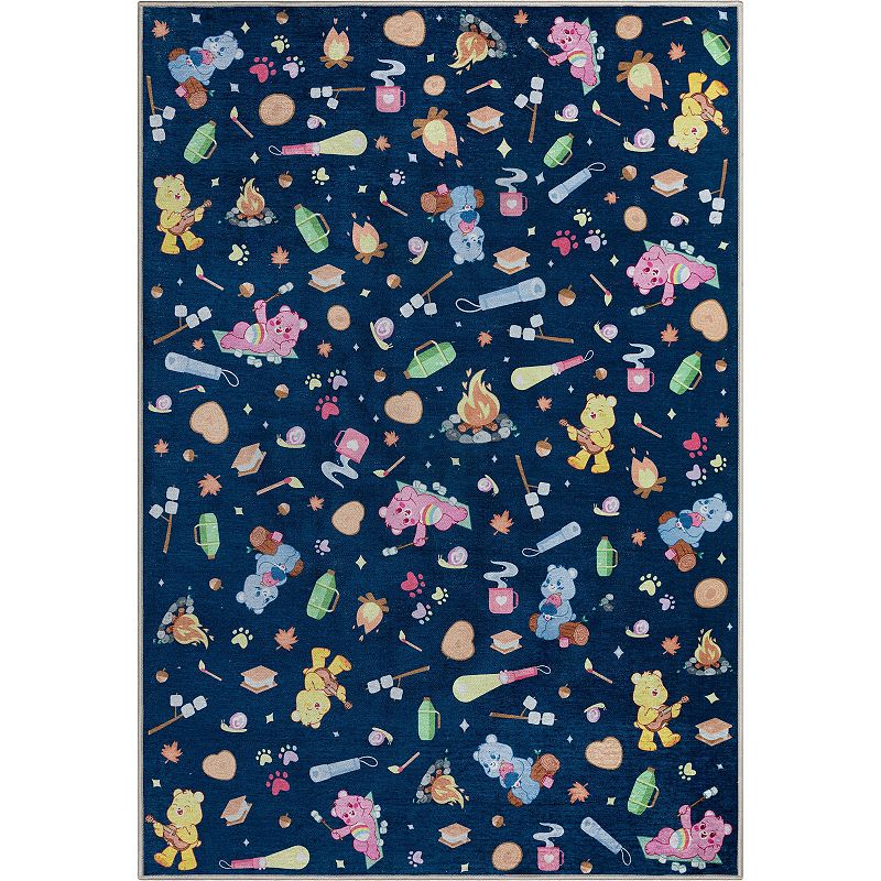 Well Woven Care Bears Happy Campers Area Rug, Blue, 5X7 Ft