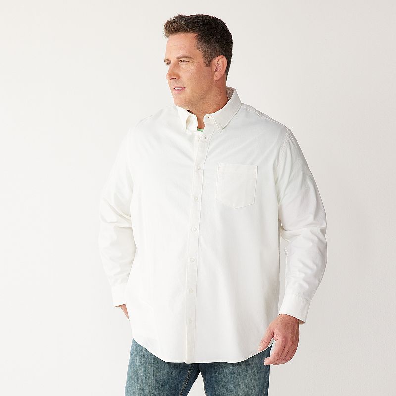 Big & Tall Sonoma Goods For Life Perfect Length Button-Down Shirt, Mens, S