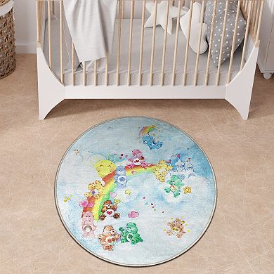 Well Woven Care Bears Castle In The Sky Round Area Rug