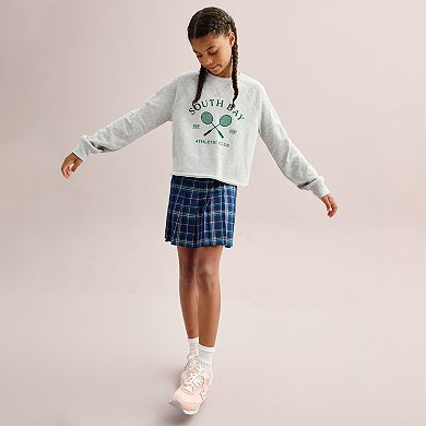 Girls 6-16 SO® Cropped Pullover Graphic Sweatshirt in Regular & Plus Size