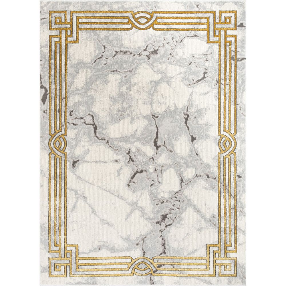 Well Woven Fairmont Huntington Mosaic Marble Pattern Area Rug