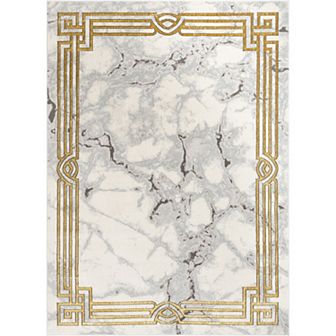 Well Woven Fairmont Huntington Mosaic Marble Pattern Area Rug