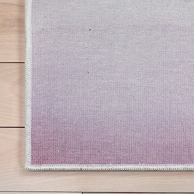 Well Woven Sunrise Modern Rainbow Flat-Weave Area Rug