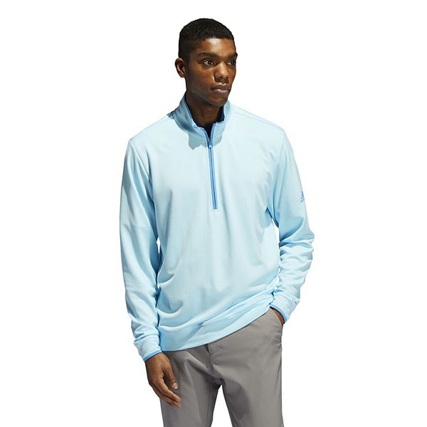 Men's adidas RegularFit Performance QuarterZip Golf Pullover Top