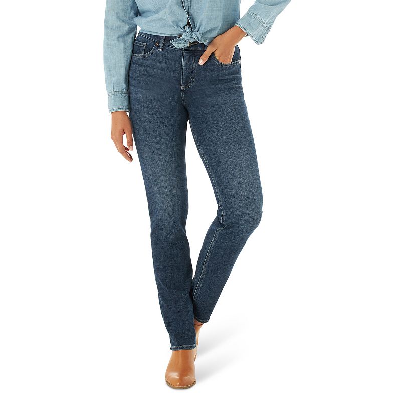 Petite Lee® Ultra Lux Comfort Slim-Fit Straight-Leg Jeans