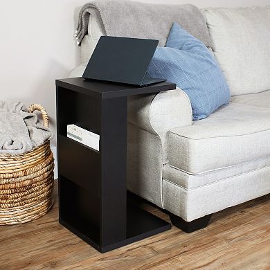 Sunnydaze 2-in-1 Multi-Use Accent Side Table - White