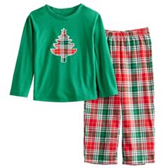 Jolly Jammies Baby and Toddler Unisex Holiday Green Plaid Matching Family  Pajamas Sleepwear Set, 2-Piece - Yahoo Shopping