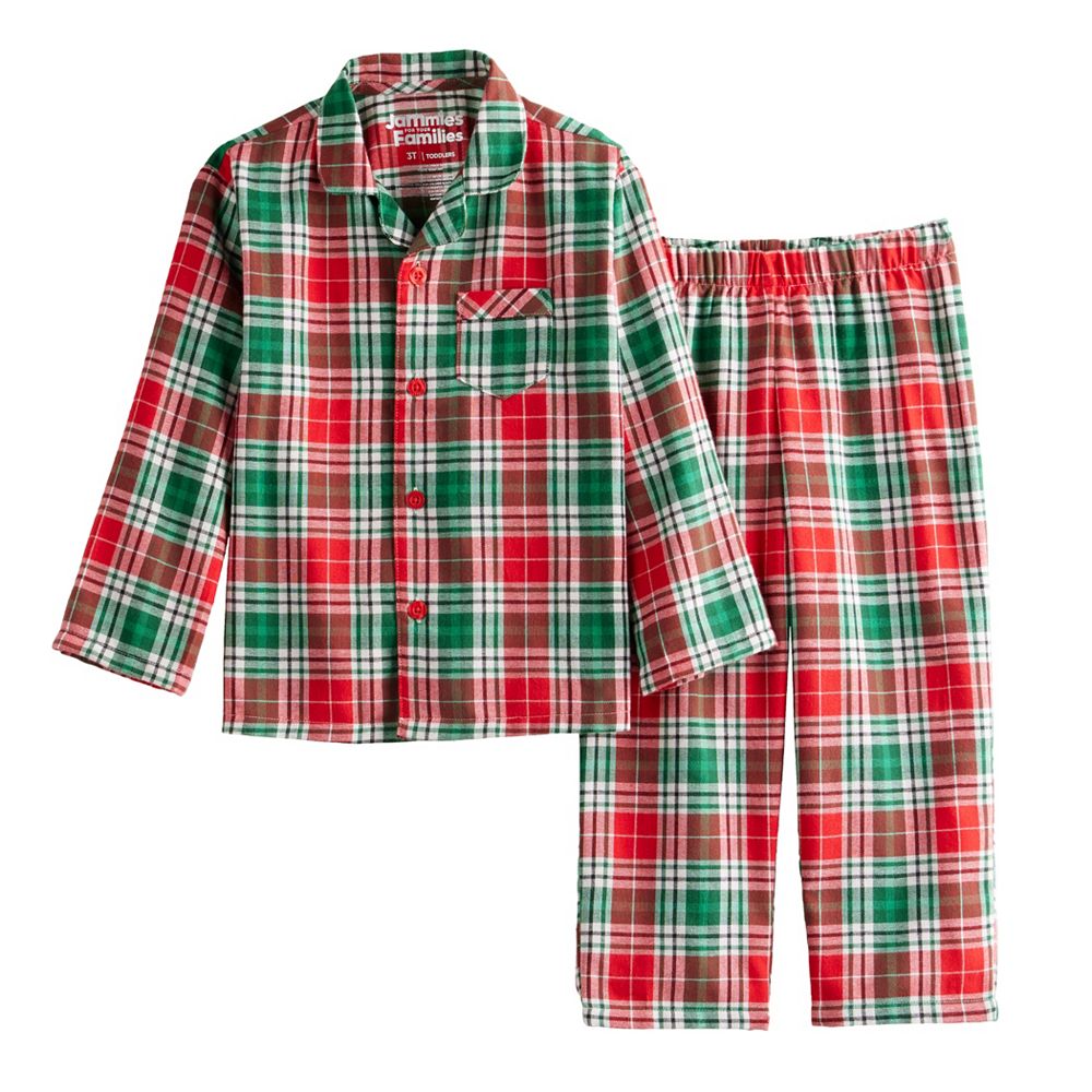Boys 8-20 Jammies For Your Families® Merry & Bright Plaid Flannel Top ...