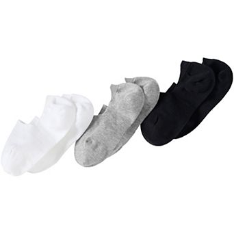 Women's Lands' End 3-Pack No-Show Socks