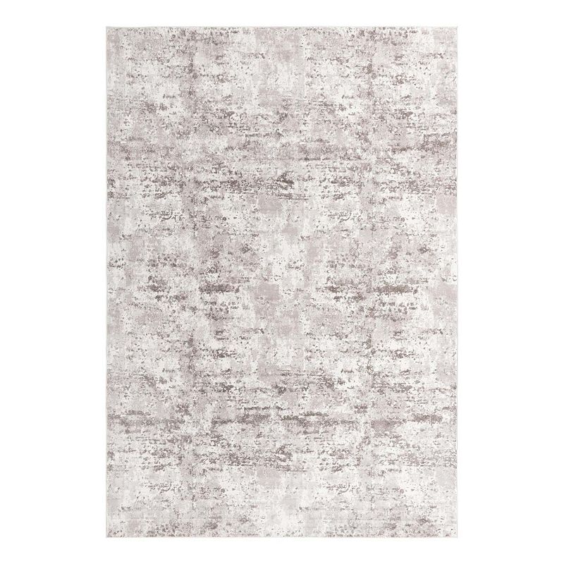 Unique Loom Borealis Eos Area Rug, Grey, 10X14 Ft