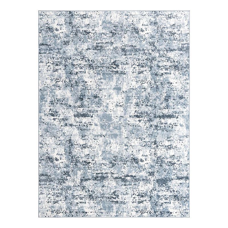 Unique Loom Borealis Eos Area Rug, Blue, 10X14 Ft