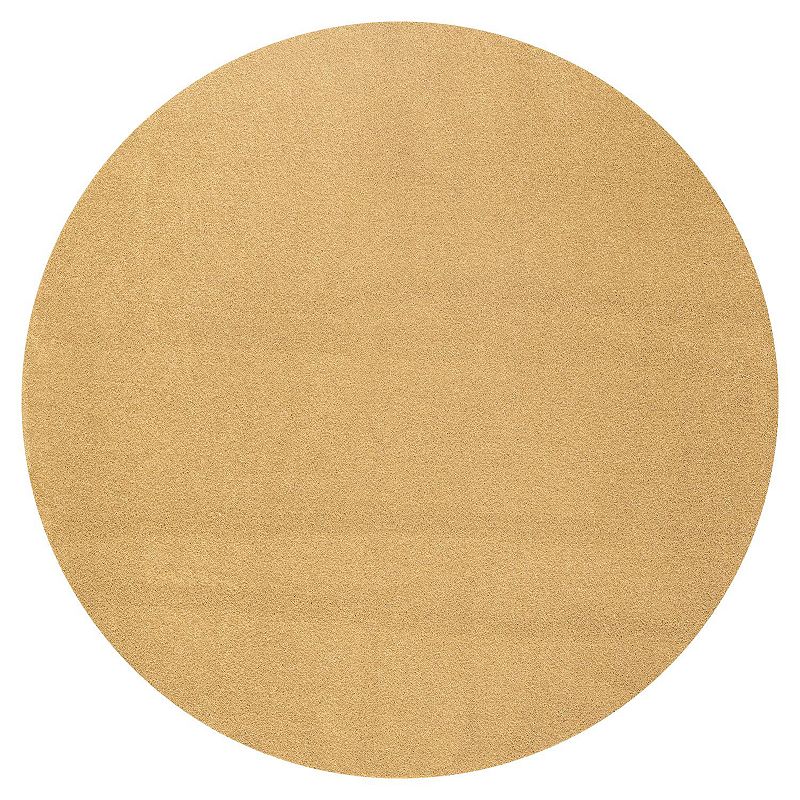 Haze Solid Low-Pile Rug, Yellow, 9X12 Ft