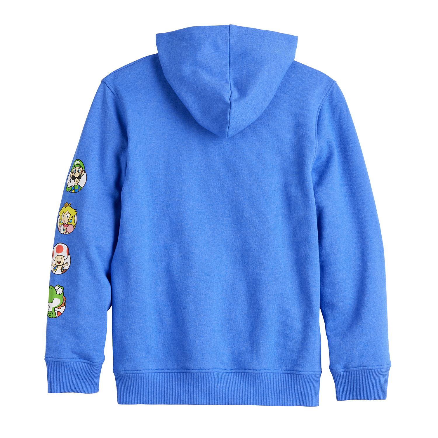 Boys 8 20 Super Mario Brothers Hooded Fleece Sweatshirt   6151056 ALT2