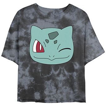 Juniors' Pokémon Bulbasaur Face Graphic Tee
