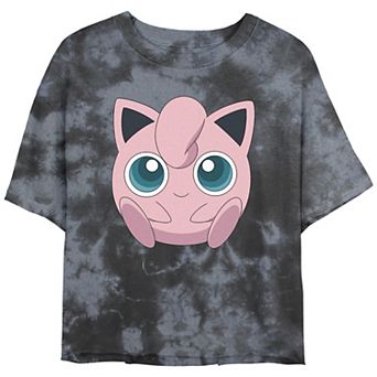 Juniors' Pokémon Jigglypuff Big Face Graphic Tee