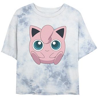 Juniors' Pokémon Jigglypuff Big Face Graphic Tee